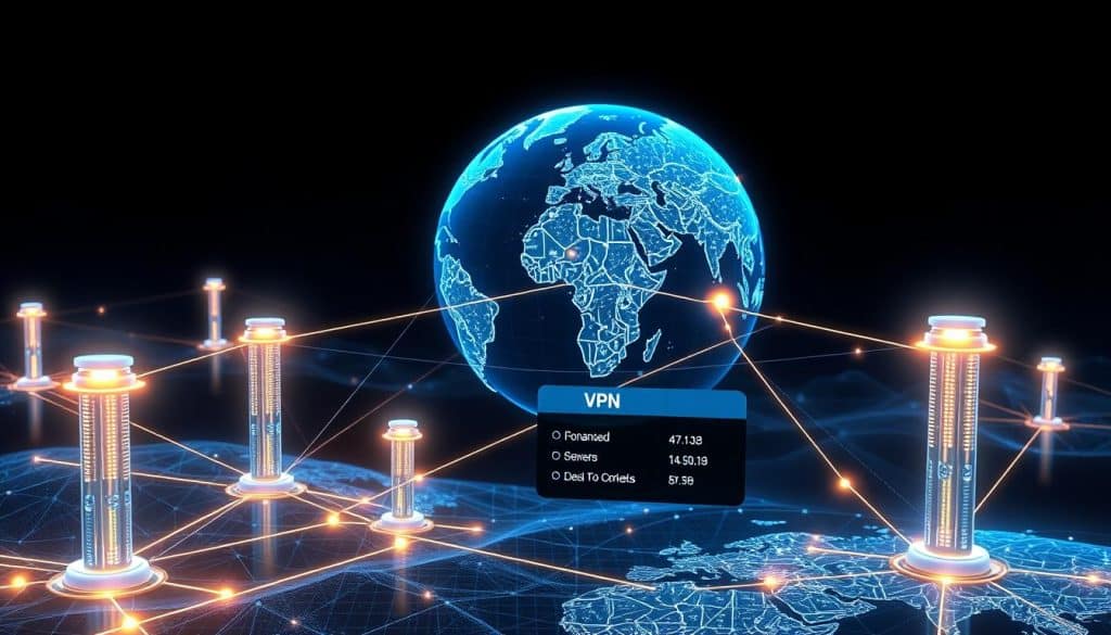 VPN server location verification