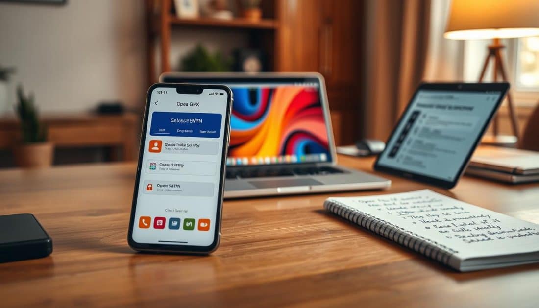 how to use opera gx vpn on mobile