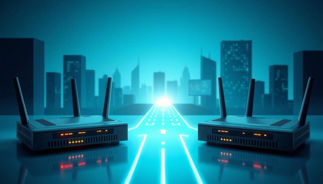 which vpn implementation uses routers on the edge of each site?